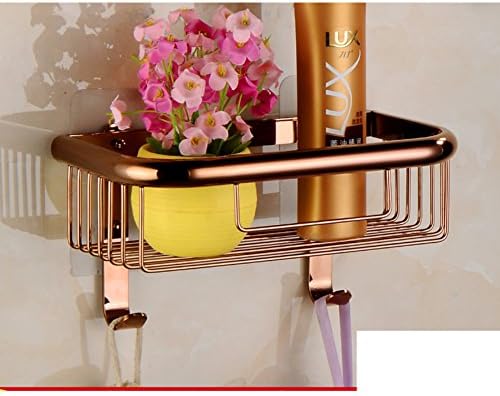 Europski stil, bakreni stalak za kupaonicu košaru polica u kupaonici-q