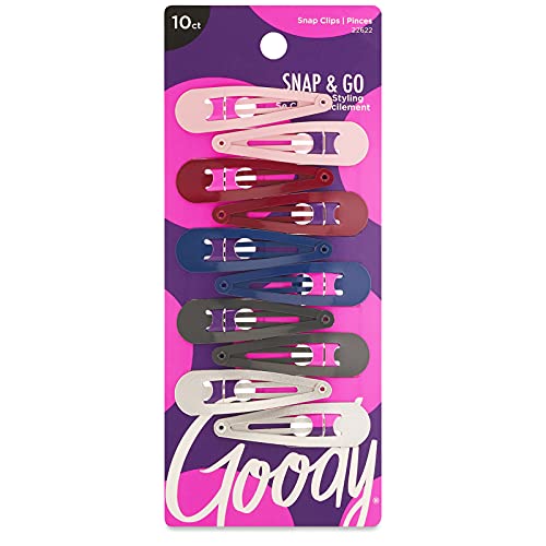 Goody Classics konturni isječak za kosu 10, boje mogu varirati, 0,343 oz, pakiranje od 3