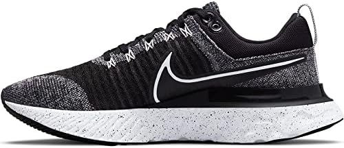 Nike Mens React Infinity Run Flyknit 2 CT2357 101 - Veličina 7,5 bijela/crna