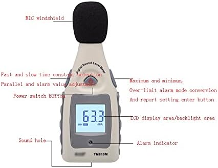 WSSBK mjerač buke alarme decibel mjerač okolišne buke alarm alarm mjerač buke buke