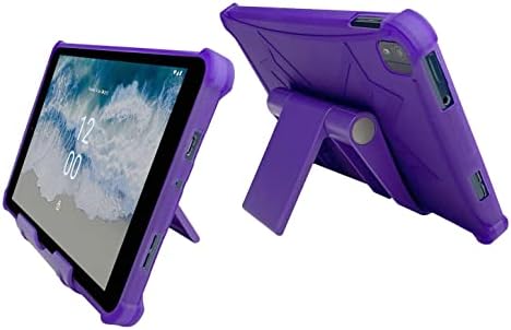 ISD igračke kompatibilne zaštitne futrole TPU, Slim Fit, polu-prozirni poklopac s teksturom za Nokia T10 tablet 8 inča 2022
