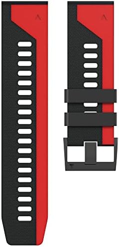 Tioyw 22 26 mm Smart Watchband trake za Garmin Fenix ​​6 6S 6x Pro 5x 5 5S 5S 3HR 935 945 BRZO ODRŽAVANJE Silikonski narukvica