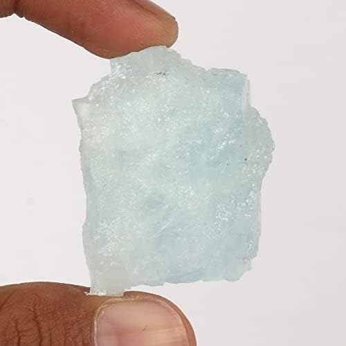 Gemhub 168.2 CT Prirodni grubi aqua nebo akvamarinski kristal, kristal miniranog zemlje za ukrašavanje, omotavanje žica,