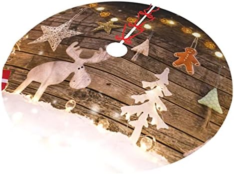 Suknja božićnog drvca 48 - božićna drvca jelena božićna prostirka za božićni ukras Nova godina zabavna zamka