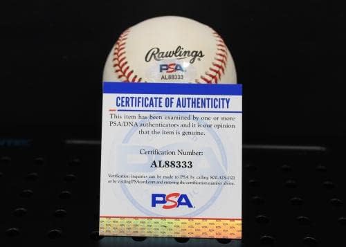 Hank Aaron potpisao autogram bejzbol autografa Auto PSA/DNA AL88333 - Autografirani bejzbol