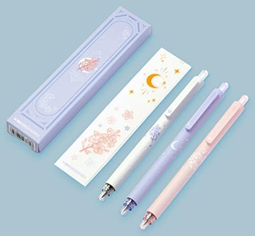 Xixixiaozhu kaco K1028 raketna serija uvlačive olovke za gel s tintom, olovka za loptu za muškarce, fine točke 0,5 mm