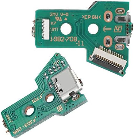 Zamjena USB punjenja, punjač za port utičnicu JDS 050 za USB 2 prednja ploča za lobicu PS4 kontrolera ručka za igru