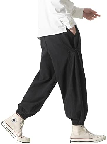 Prijouhe muški joggers trenerke casual široke noge jogger hlače lagane znojne hlače s džepovima