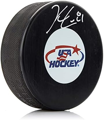 Hokejaški pak s autogramom kile Connor iz tima SAD-a-NHL Pakovi s autogramom
