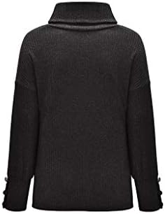 Džemperi za žene preveliki džemperi Ugodni pleteni osnovni dukserica casual pullover jesenski vrhovi vrhovi