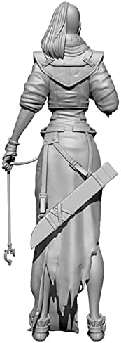 Goodmoel 75 mm 1/24 Drevna fantazija ženska ratnika smola figura Neopterećena i neobojena minijatura/CK-6119