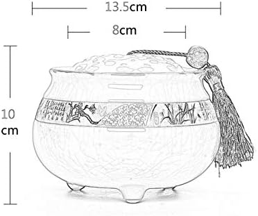 Chihen urne za pepeo pepeo keramika Kremacija urna kremacija Pogrebna urna za za skladištenje odraslih ili kućnih ljubimaca