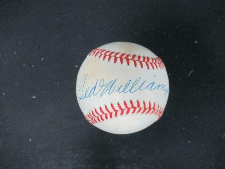 Ted Williams potpisao je bejzbol autogram Auto Uda AAK20935 - Autografirani bejzbol
