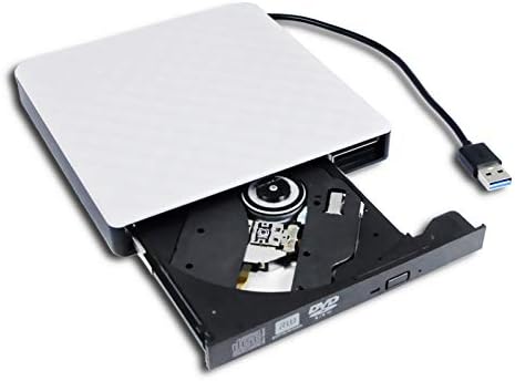 Prijenosni vanjski DVD pogon-player, USB 3.0 za gaming laptop Dell, 8X DVD+-R/RW, DL DVD-RAM i CD-RW pogon-pogon za Inspiron