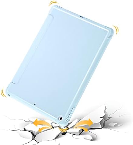 Za slučaj iPad Air 4. generacije, lagana trostruka za iPad Air 4. generacija 10.9 inča 2021 Slučajni poklopac s automatskim