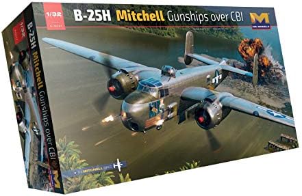 Hong Kong Modeli 1/32 B-25H Mitchell Gunship preko CBI
