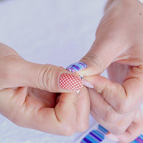 Umjetničke trake za nokte 18 obloga naljepnica DIY manikura pedikura pedikura cvjetni dizajn uzorka vjenčanje Bachelorette
