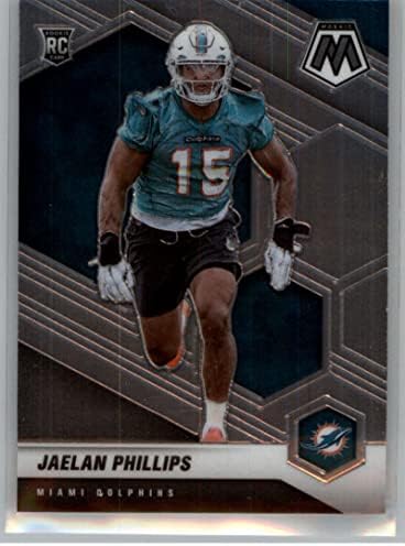2021 Panini Mosaic 350 Jaelan Phillips RC Rookie Miami Dolphins NFL nogometna trgovačka karta