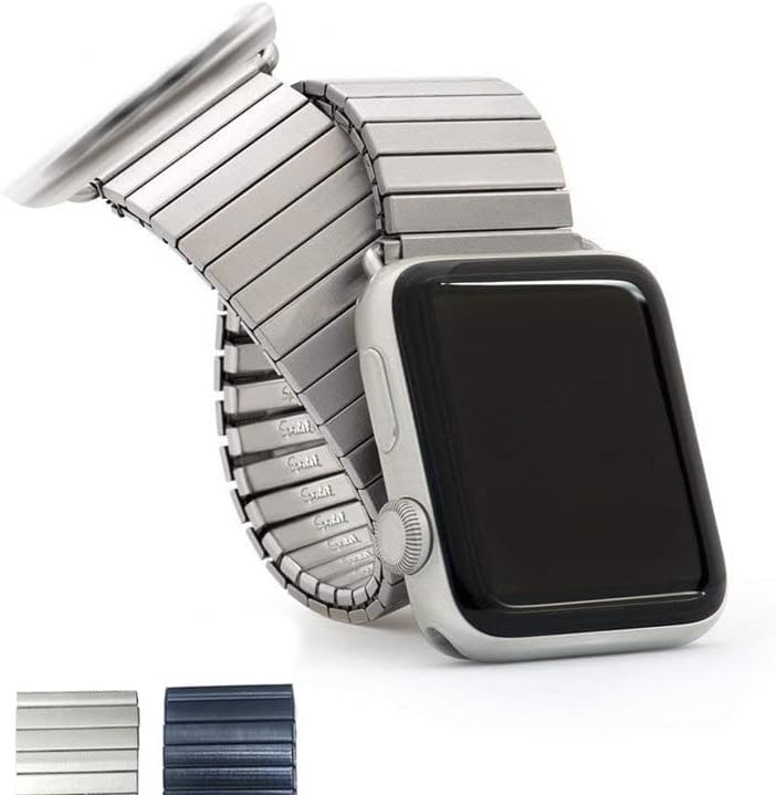 KGFCE za pojas Apple Watch 44 mm 40 mm 42 mm 38 mm 41 mm 45 mm od nehrđajućeg čelika metalna narukvica magnetska milanska