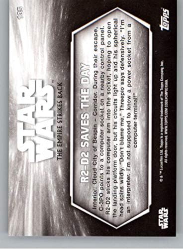 2019. Topps Star Wars Empire uzvraća crno-bijelo 135 R2-D2 Spremi dan R2-D2/Stormtroopers Trgovačka kartica