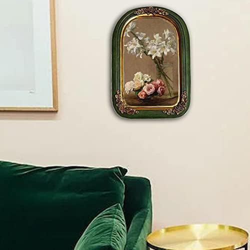 Leefasy poliresin slike okvira radne površine elegantni poklon razne prigode dekor doma, zelena