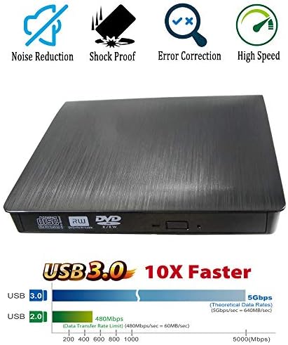 Prijenosni vanjski DVD player CD ROM Optički pogon za prijenosno računalo Lenovo Thinkpad T480 480 X1 Carbon 7. generacije