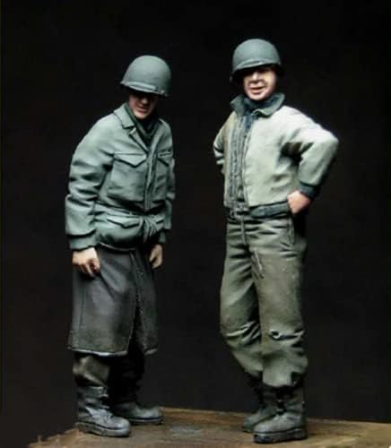 1/35 Drugog svjetskog rata američki vojnici smola za smolu minijature dijelovi smole // IK8J-9
