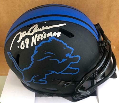 Steve Ouens Detroit Lions 69 Heisman potpisao je mini kacigu s autogramom u NFL - u - mini kacige NFL-a