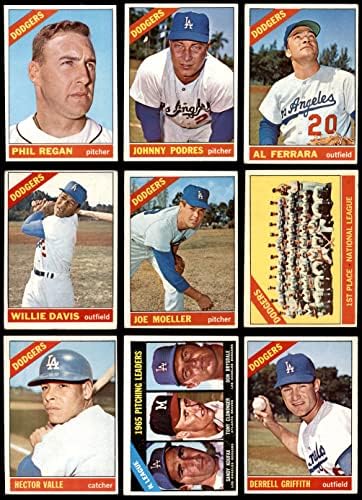 1966. Topps Los Angeles Dodgers Team Set Los Angeles Dodgers VG+ Dodgers