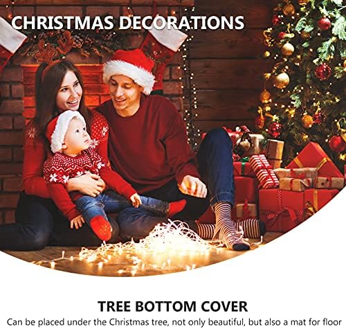 Nuobesty Snježna pahuljica suknja božićno drvce za ručak božićno drvce za božićno drvce Nova godina dekoracija zabave cheistmas