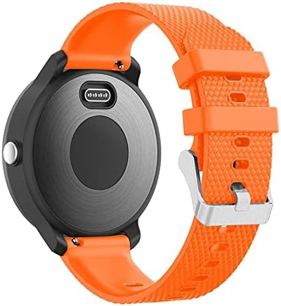 Bandkit 20 mm silikonski gumeni satovi WatchBand za Garmin Vivoactive 3/Vivomove HR Smart Watch Band