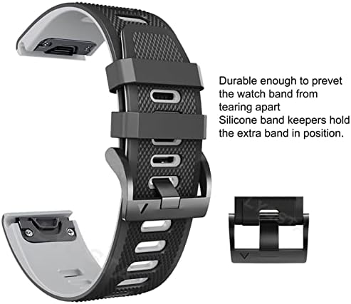 DJSFCN 22 26 mm Smart Watch kaiševi za Coros vertix 2 meki silikonski pametni sat za Garmin Fenix ​​6 5x 6x Coros Wrist Band