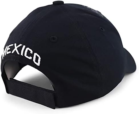 Trgovina trendovske odjeće Hecho en Mexico Eagle 3D vezena strukturirana bejzbol kapica