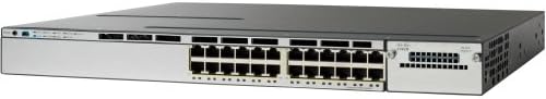 Cisco Catalyst 3750X -24T -E - Switch - L3 - Upravljano - 24 x 10/100/1000 - Montiran stalak Vrsta proizvoda: Umrežavanje/LAN
