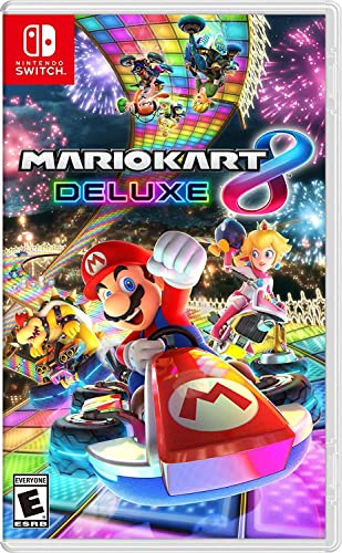 Novi Switch Deluxe Game Holiday Bundle: Animal Crossing-New Horizons Special Edition + Mario Kart 8 Deluxe igra, i T.F. Kartica