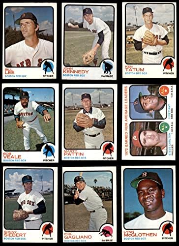 1973. Topps Boston Red Sox Team Set Boston Red Sox VG Red Sox