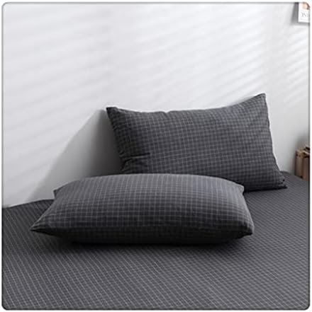 N/čvrsta boja karirana jastuka kućište za pranje pamučnog kauča za dom ukrasni 47 cmx74cm modni jastuci prekrivači