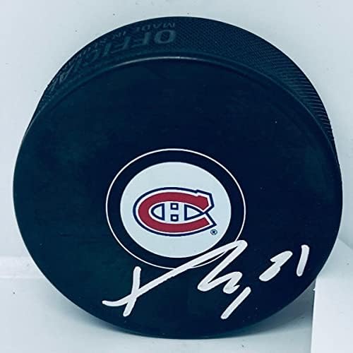 Kaiden Gul potpisao je Montreal Canadiens s autogramom Habs NHL-a s autogramom