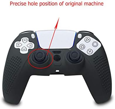 PS5 Kontroler Skins Anti-Slip Silikonski poklopac zaštitnika ručice ručice prašina za prašinu za PS5 PlayStation /PS5 Controller