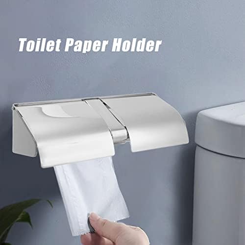 Dvostruki držač za toaletni papir Roll Papir Polica komercijalni toaletni papir Dizajnitor 304 DUALNI ROLL DUAL WOL WC Držač