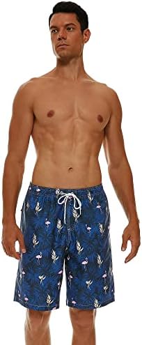 Silkworld muški plivački kočići Brzi suhi kupaći kostim kostiju kratke hlače s mrežnim oblogom i džepovima