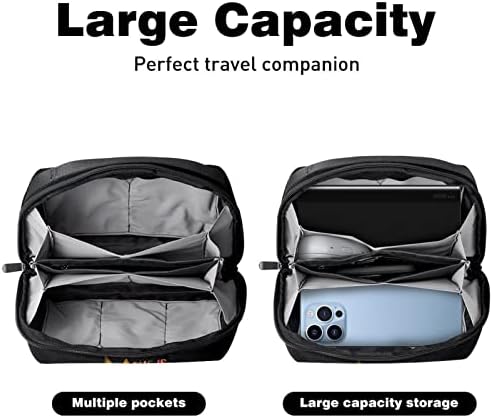 Toaletna torba Viseti Dopp komplet za muškarce otporna na vodu vrećicu za brijanje za putovanja, motivacijske riječi ona