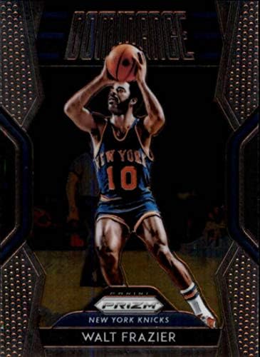 2018-19 Prizm Dominance Basketball 10 Walt Frazier New York Knicks Službeni NBA trgovačka kartica koju je napravio Panini