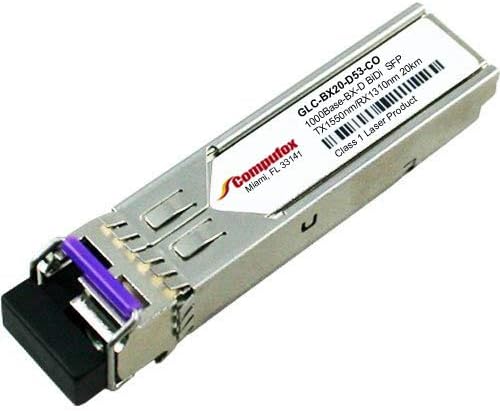 GLC-BX20-D53-Cisco kompatibilni Gigabit Ethernet SFP TX1550NM/RX1310NM 20km SMF primopredajnik