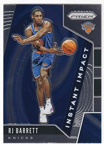 2019-20 Panini Prizm Instant Impact 22 RJ Barrett New York Knicks RC Rookie NBA košarkaška trgovačka karta