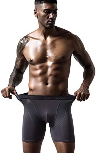 Bokser kratke hlače za muškarce spakiraju seksi elastične hlače Slim sušenje muških sportova, ravna brza muški donje rublje