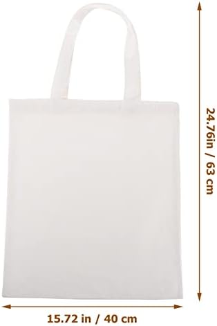 Ciieeo ukras tote 10pcs sublimacija platnene torbe prazna platna tote torbe grafiti namirnice namirnice za kupovinu višekratne