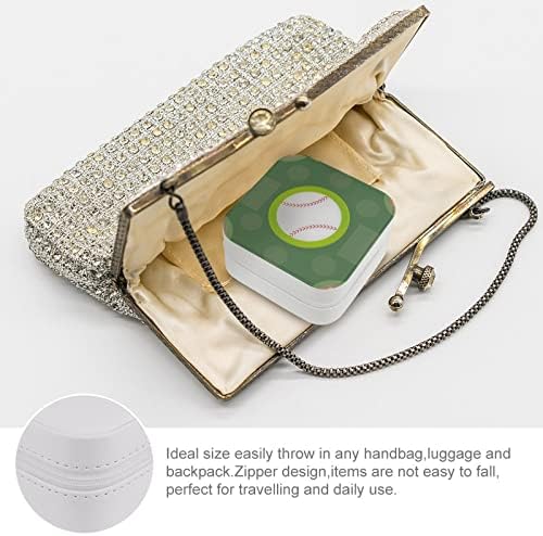 Kutija za nakit mala prijenosna putna torbica od PU kože organizator zaslona držač za pohranu prstenja naušnice ogrlice narukvice