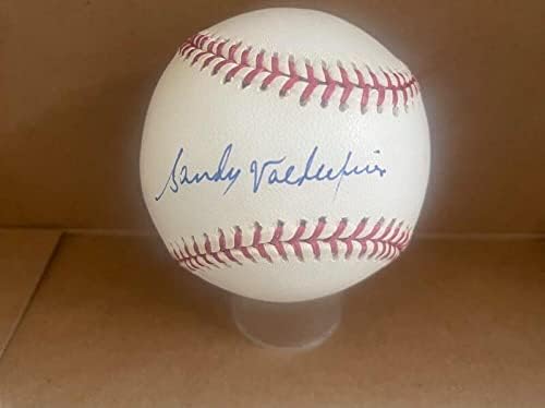 Sandy Valdespino Piloti iz Seattlea potpisali su autogramiranog A. L. Baseball Bas Authenticted