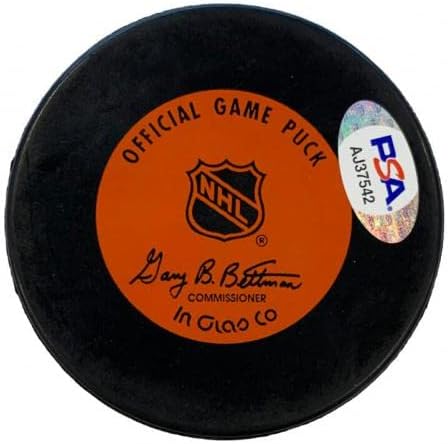 Brian Litch dao je Puckeu autogram. Službena stranica NHL-a Njujork Rangers, MNM - NHL lopte s autogramima